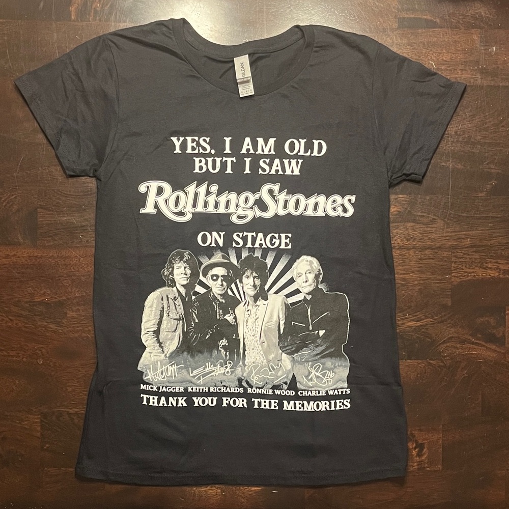 Rolling Stones Women’s Tee Sz M